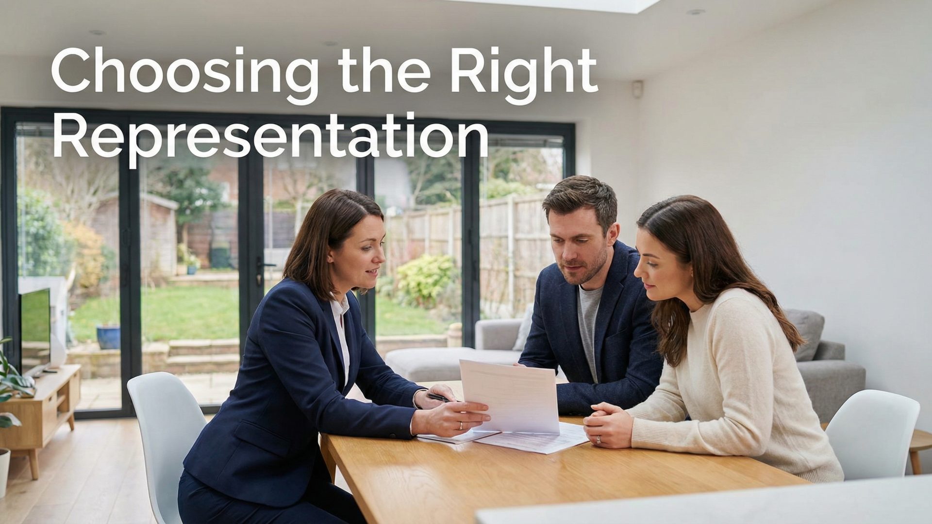 Silicon Valley real estate agent meeting with home buyers